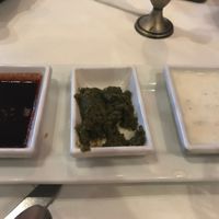 Dips for samosas   at Royal India in Raleigh