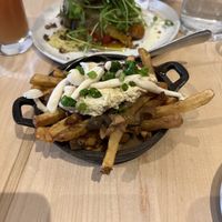 Vegan poutine   at Deep City in Burlington