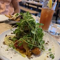 Roasted cauliflower   at Deep City in Burlington