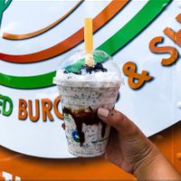 Oreo milkshake at Veg Out in Surrey