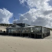 On the beach  at Paal 17 in Texel