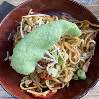Tempeh hoisin noodles  at Paal 17 in Texel