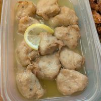 Vegetarian Chicken in Lemon Sauce at HAKS in Harrogate
