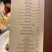 coffees  at Dary Země in Frenstat Pod Radhostem