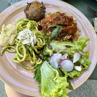 Assiette Provençal  at Le Paradisier Café in Nyons