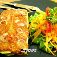 Raw vegan 'lasagna' at GIVA in Chiang Mai