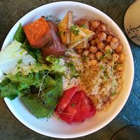 Happy bowl at Raw to Go Kitchen in Moscow