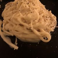 Cacio e pepe (vegana) at Green Corner in Lodi
