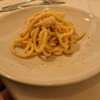 Cacio e pepe at Green Corner in Lodi