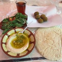 2.5 JOD breakfast for one at Hashem in Amman