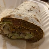 Kofta wrap at Happy Vegans in Hoboken