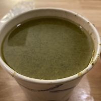 Cream of Broccoli 🥦 soup  at Happy Vegans in Hoboken