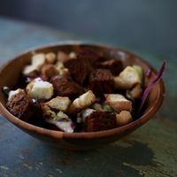   at Happy Vegans in Hoboken