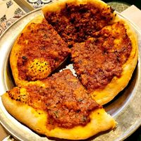 Lahmajun at Eat Nabati in Toronto