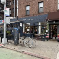   at Tin Cup Cafe in Brooklyn