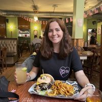 Reggie  at Annie's Burger Shack in Nottingham