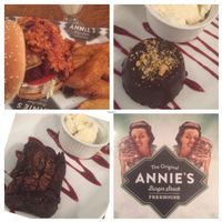 sloppy Joe burger at Annie's Burger Shack in Nottingham