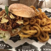 The North Carolina  at Annie's Burger Shack in Nottingham