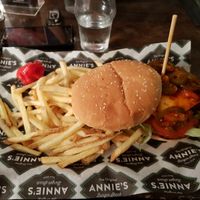 Spicy amercian style at Annie's Burger Shack in Nottingham