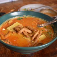 Khao soi tofu  at Thaihey Thaifood in New Orleans