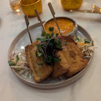 Tofu satay at Thaihey Thaifood in New Orleans