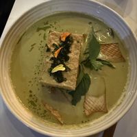 Tofu in green curry sauce  at Thaihey Thaifood in New Orleans