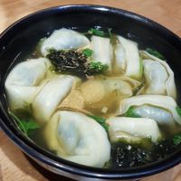 Wonton at Míng Shèng YǎngShēng Sù 铭圣养生素餐厅 in Shanghai