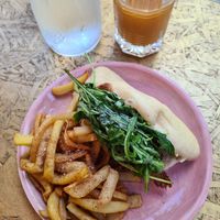 Le bao aux pleurotes (blue velvet) at Chéri Coco in Pantin