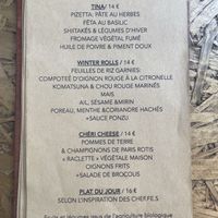 Dishes  at Chéri Coco in Pantin