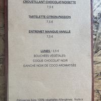 Desserts  at Chéri Coco in Pantin