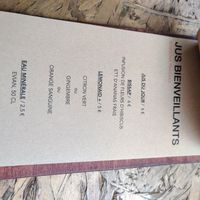 Juices at Chéri Coco in Pantin