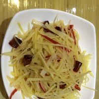 Spicy Shredded Potatoes at Healthy Home in Shanghai