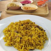 mushroom rice at Amapola Tasty Moments in Valencia