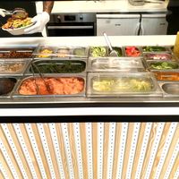 Prep counter at Avocado Club in Bratislava