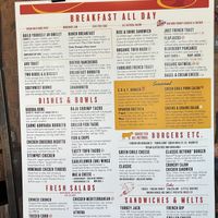 Menu July 2026  at Flying Star Cafe in Albuquerque