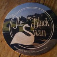 Stylish beer mats! at The Black Swan in Alnwick
