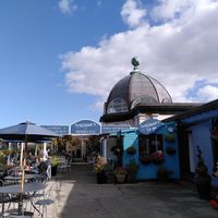 The outside of the restaurant (October 2022) at Merrivale Tea Rooms in Great Yarmouth