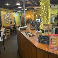 bar and kitchen  at The Sound Lounge in Sutton