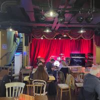 stage and dining area  at The Sound Lounge in Sutton