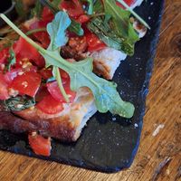 Bruschetta at The Sound Lounge in Sutton