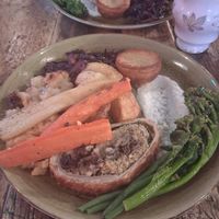 Mushroom wellington roast at The Sound Lounge in Sutton