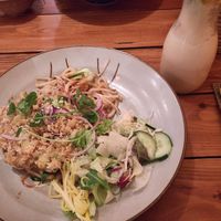 Udon Nudel mit Tofu at Vietfresh in Jena