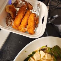 Fried things that came with the ramen at Soho Ramen & Sake Bar in Temecula