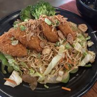 Yakisoba Noodles  at Soho Ramen & Sake Bar in Temecula