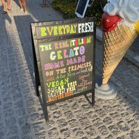   at Arte Italiano Gelateria in Kefalonia