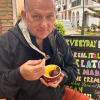   at Arte Italiano Gelateria in Kefalonia