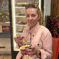   at Arte Italiano Gelateria in Kefalonia