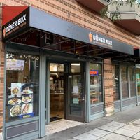 Nice street to pick up food  at Doner Box in Seattle