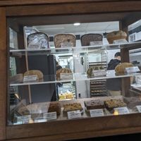 Case at Crust Vegan Bakery in Philadelphia