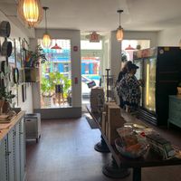 Interior at Crust Vegan Bakery in Philadelphia